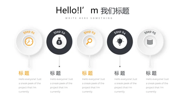 总经理述职报告商务通用PPT动态模板