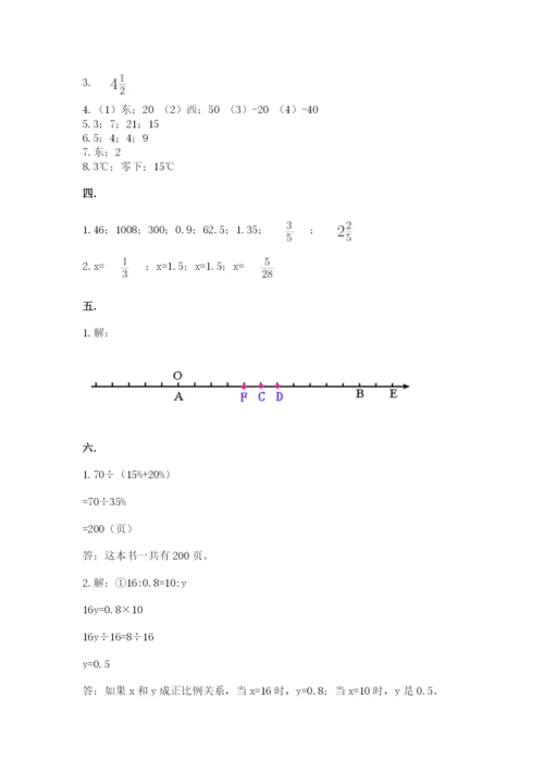 北京海淀区小升初数学试卷及参考答案（综合题）.docx