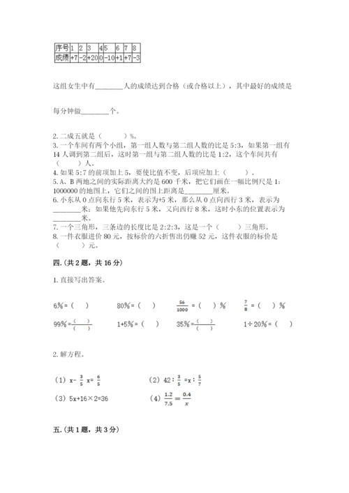 最新西师大版小升初数学模拟试卷含答案（巩固）.docx