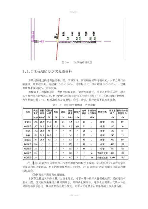 某铁路特大桥桥墩基础设计.docx