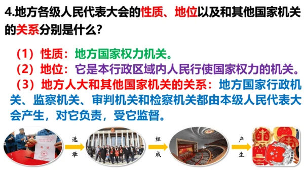 八下道德与法治第六课 国家机构复习课课件（52张ppt)