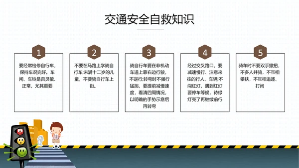 中小学生假期安全教育PPT课件