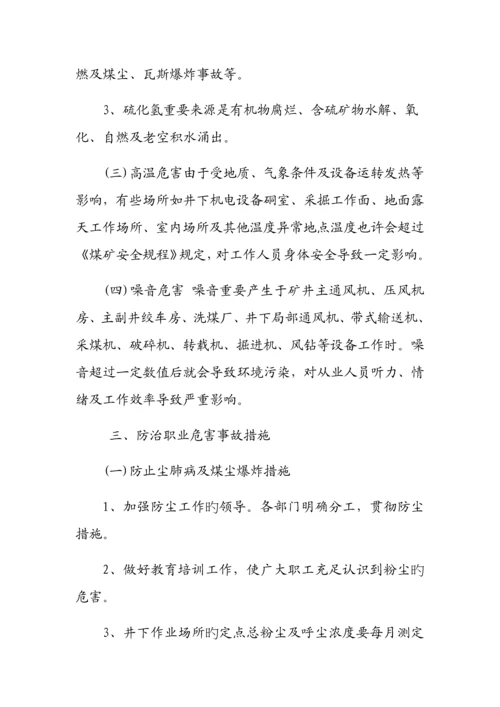 职业病危害事故应急救援预案及措施.docx