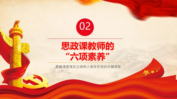 大学高校思政课八个统一课程思政教师素养PPT