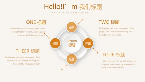 手绘面包年年终总结动态PPT