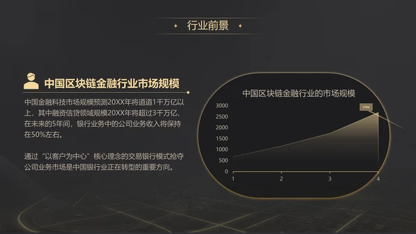 黑金质感项目战略商业计划书通用PPT模板