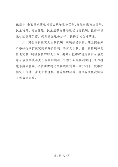 民政局综合治理和平安建设工作计划要点 (2).docx