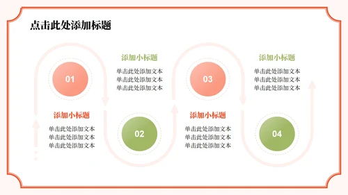 粉色小清新风长恨歌国风教学课件PPT模板