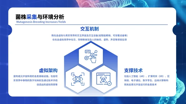 蓝色医疗科技风毕业答辩ppt模板