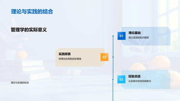 管理学基础教学PPT模板