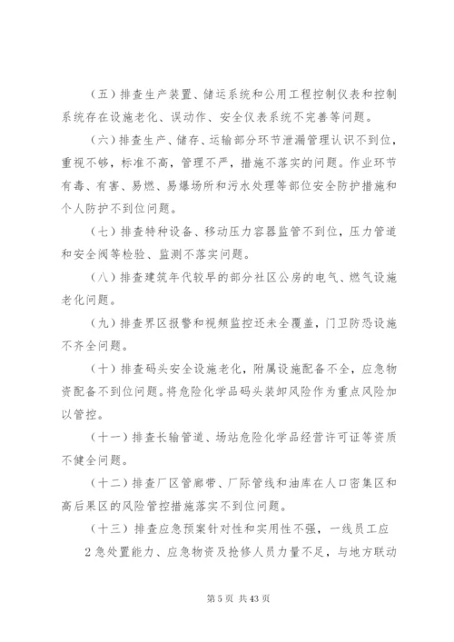 危险化学品安全综合治理实施方案精编.docx