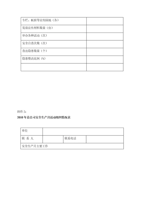 XXXX年总公司安全生产月活动方案