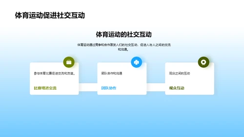 体育魅力，社会力量