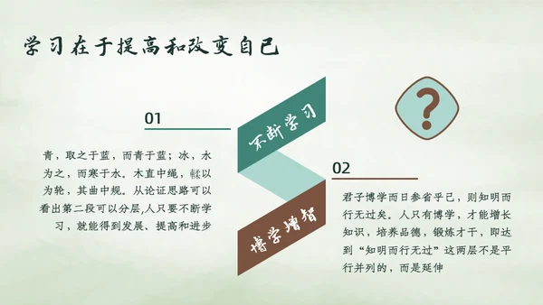 小学五年级语文课《劝学》通用PPT课件