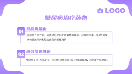 糖尿病健康知识科普PPT模板