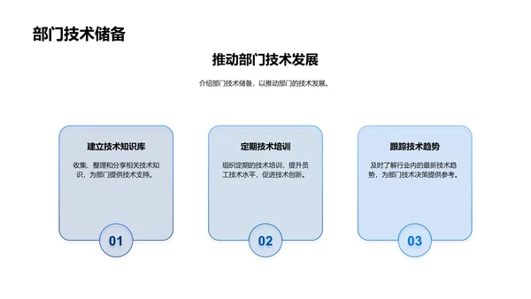 IT部门月度汇报PPT模板