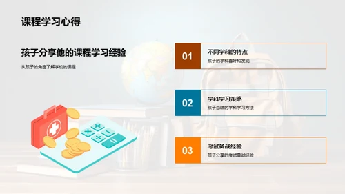 孩子的学习生活轨迹