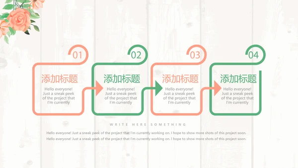 精美小清新美容护肤化妆品宣传动态PPT
