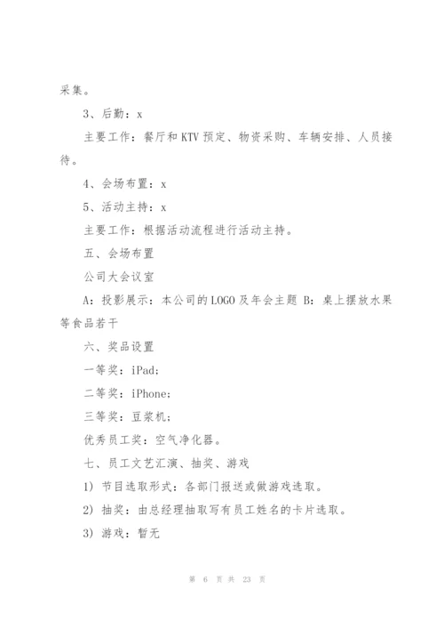 2022年会活动策划方案模板5篇.docx