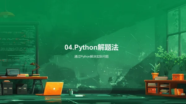 Python编程基础PPT模板