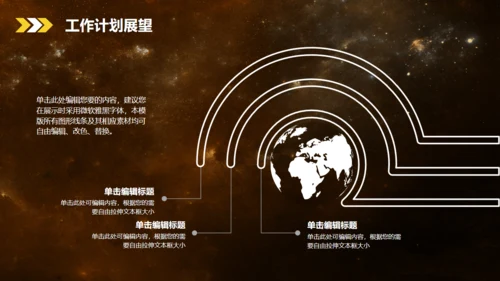 晨曦大气星空工作总结汇报通用PPT模板