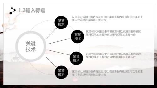 书法培训毛笔字通用PPT模板