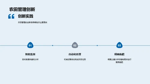 绿色农业未来图景