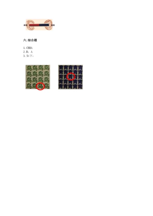 教科版小学科学二年级下册 期末测试卷附参考答案【研优卷】.docx