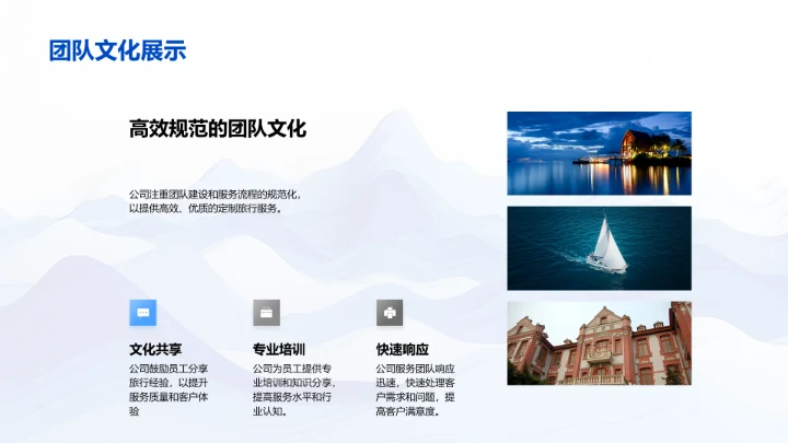 旅游合作策略PPT模板