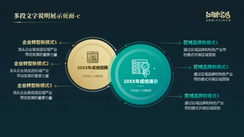 笃行如初行稳致远年终总结通用PPT模板