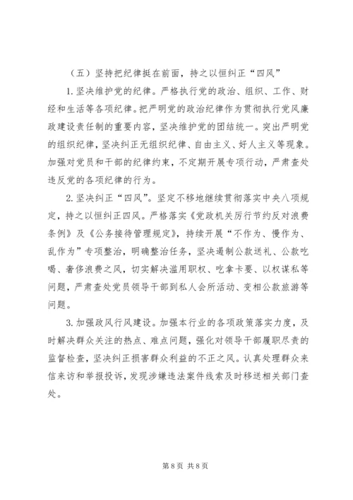 交易中心201X年上半年党风廉政建设和反腐败工作总结及下半年工作思路.docx