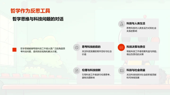 科技哲学讲座PPT模板