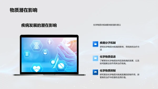 医疗生物化学应用PPT模板