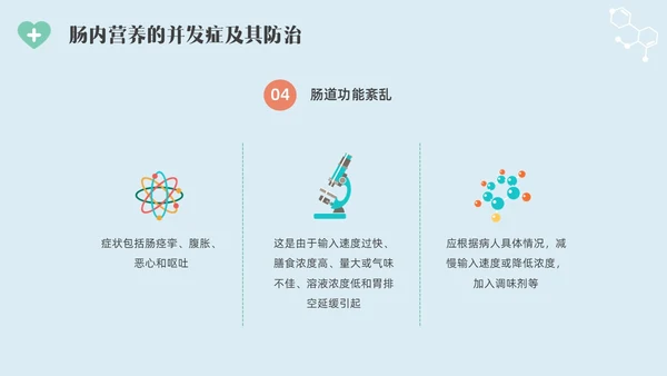 彩色水彩简约插画肠内营养的护理企业培训PPT全民营养周