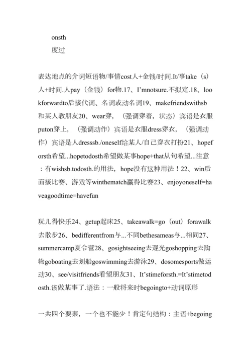 2023年七年级英语下册模块知识点总结外研版.docx