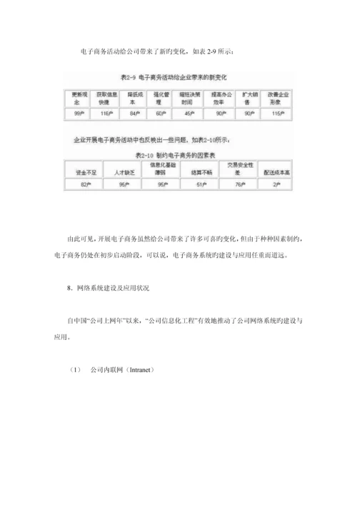 我国企业信息化建设现状调查汇总报告.docx