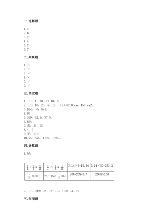 2022六年级上册数学《期末测试卷》精品（易错题）.docx