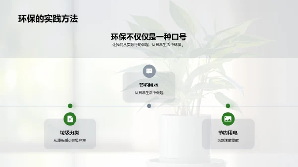 绿色生活新实践