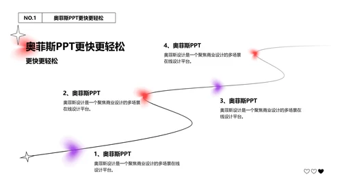 渐变弥散风红紫商业计划书