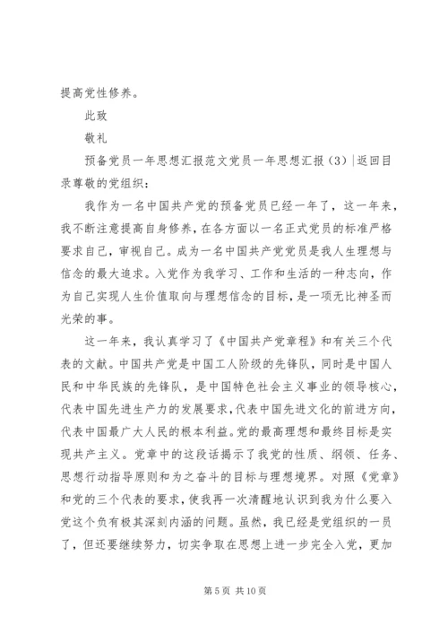 党员一年思想汇报4篇.docx