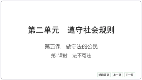 第二单元《遵守社会规则》核心考点基础过关与能力提升【统编八上道法期中期末复习】课件(共101张PPT