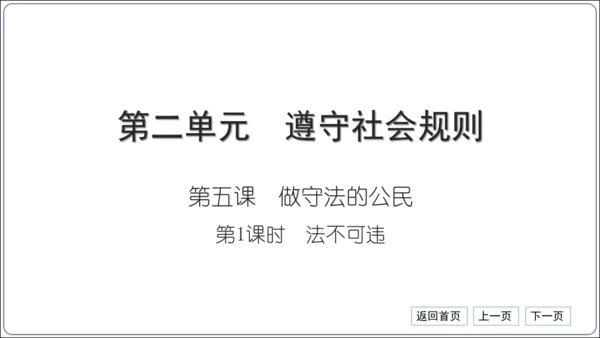 第二单元《遵守社会规则》核心考点基础过关与能力提升【统编八上道法期中期末复习】课件(共101张PPT