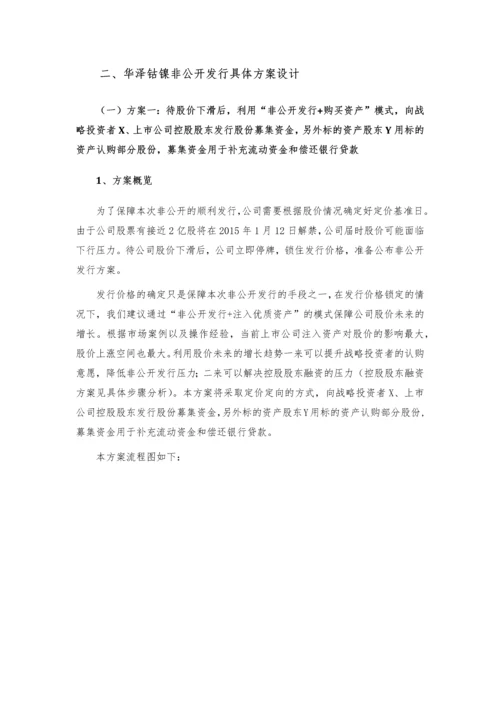 华泽钴镍非公开发行股票方案可行性分析报告.docx