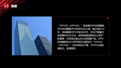 黑金大气创业商业计划书通用PPT模板
