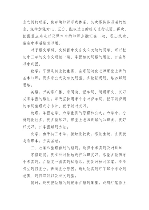 假期学习自我提升计划.docx