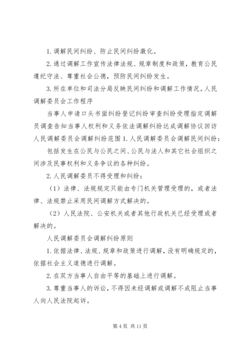 人民调解组织机构、计划、总结.docx