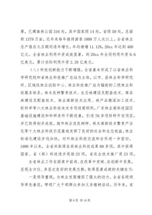 副省长林业工作会议讲话.docx
