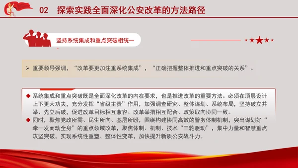 公安警察系统学习二十大全面深化公安改革更好支撑和服务中国式现代化专题PPT