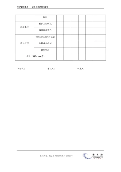 工艺纪律监督检查表.docx