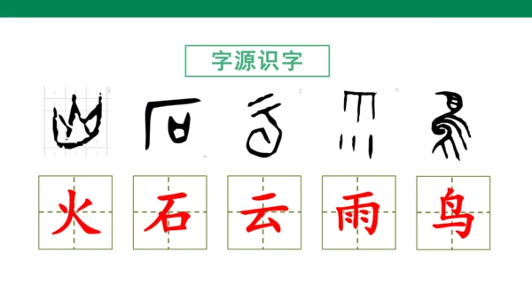 人教版语文一年级上册第一单元语文园地一   课件
